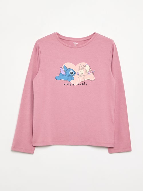 Lot de 3 tee-shirts 'Stitch' & 'Angel' - Kiabi Lot de 3 tee-shirts 'Stitch' & 'Angel' - Kiabi