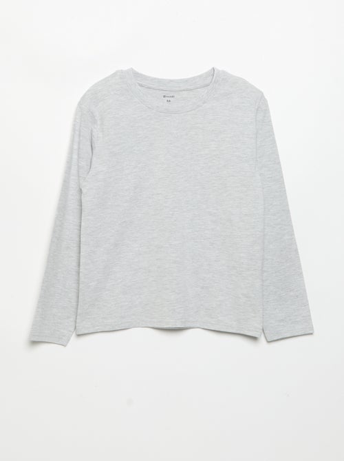 Lot de 3 tee-shirts unis - Kiabi