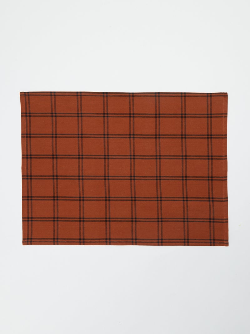 Lot de 3 torchons - Kiabi Home MARRON - Kiabi