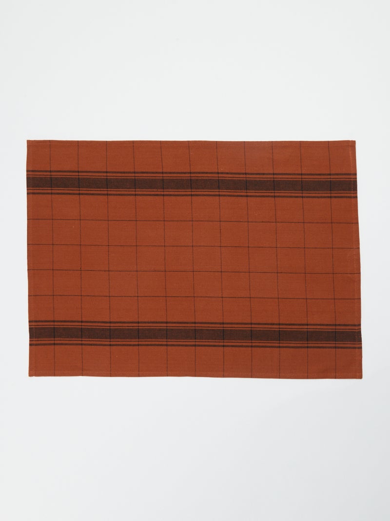 Lot de 3 torchons - Kiabi Home MARRON - Kiabi