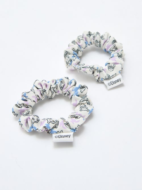 Lot de 4 pinces + 2 élastiques 'Stitch' - Kiabi