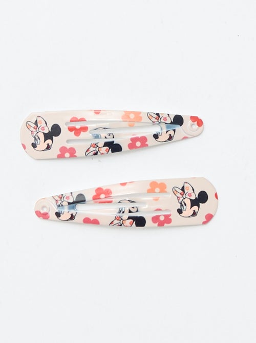 Lot de 4 pinces + 2 élastiques 'Stitch' - Kiabi