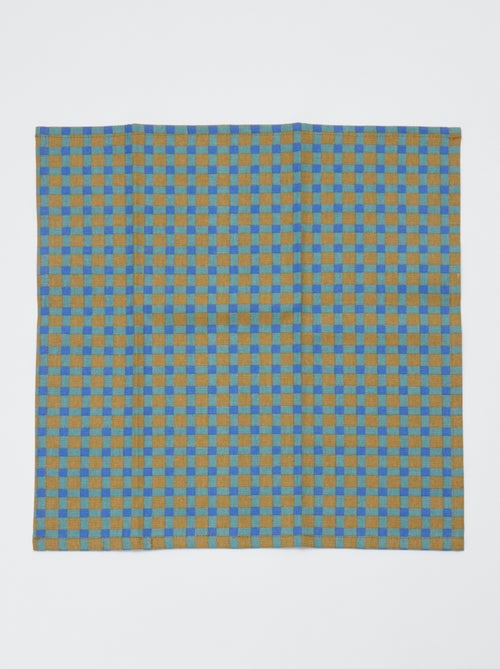 Lot de 4 serviettes de table 40 x 40 cm - Kiabi Lot de 4 serviettes de table 40 x 40 cm - Kiabi