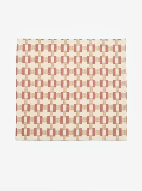 Lot de 4 serviettes de table 40 x 40 cm - Kiabi