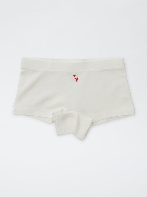 Lot de 4 shorties imprimé - Kiabi
