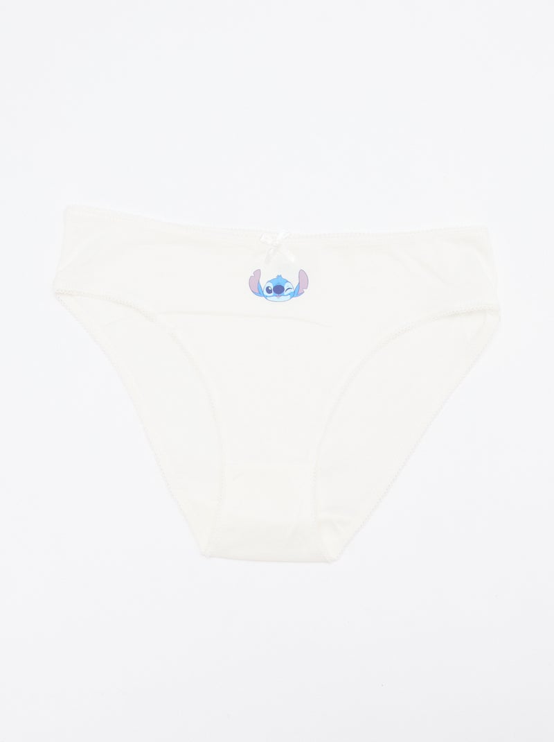 Lot de 5 culottes 'Stitch' Bleu - Kiabi