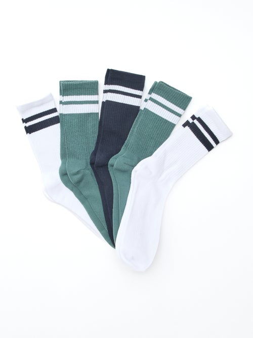 Lot de 5 paires de chaussettes - Kiabi