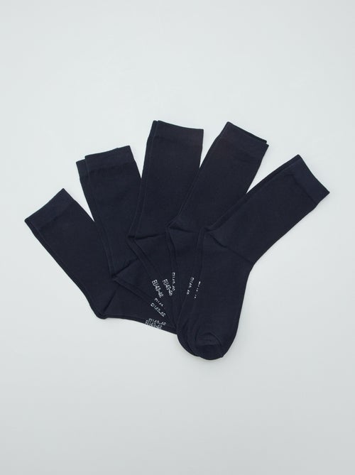 Lot de 5 paires de chaussettes - Kiabi