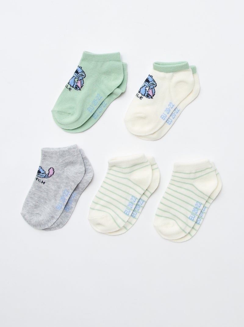 Lot de 5 paires de chaussettes 'Disney' Bleu - Kiabi