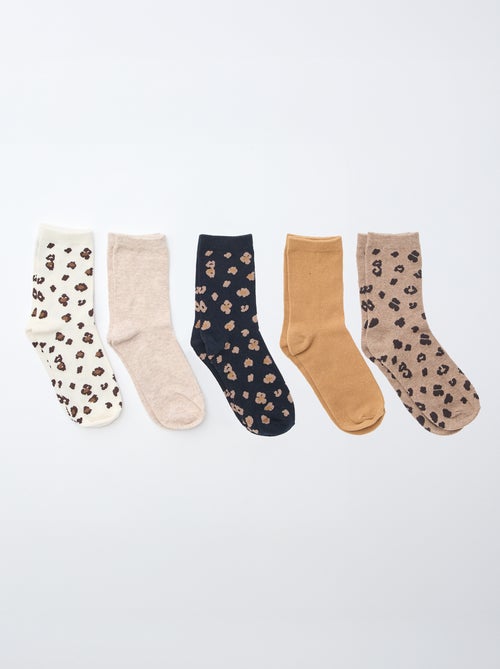 Lot de 5 paires de chaussettes - Kiabi