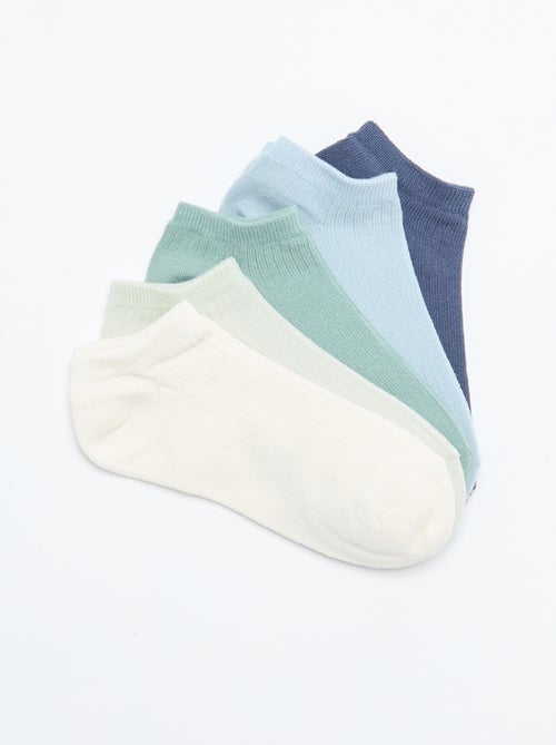 Lot de 5 paires invisibles - Kiabi Lot de 5 paires invisibles - Kiabi