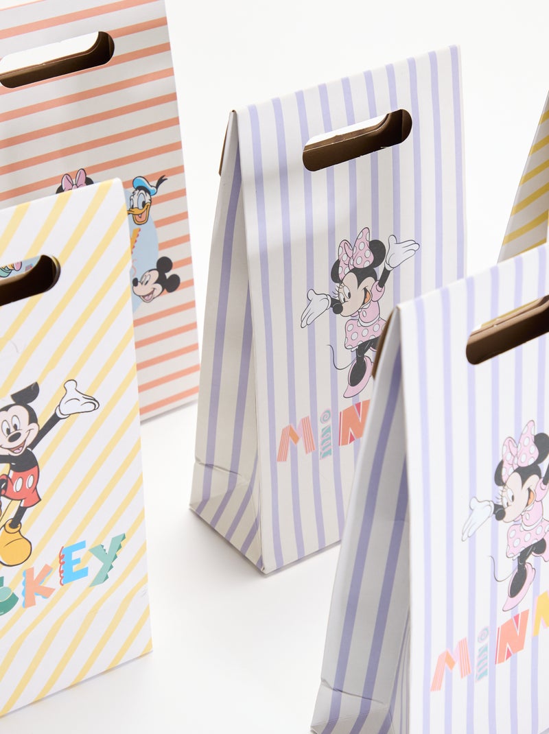 Lot de 5 petits sacs d'emballage cadeau Violet - Kiabi