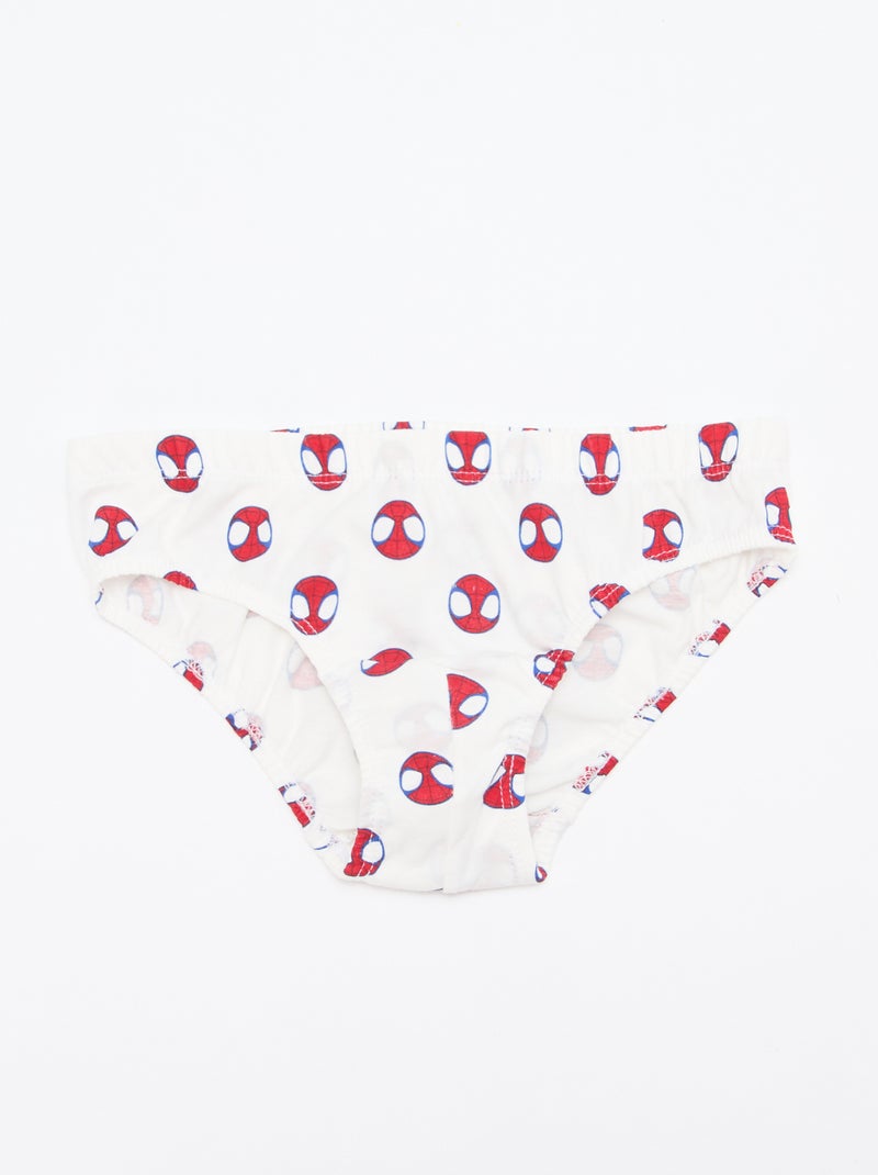 Lot de 5 slips 'Spidey' Bleu - Kiabi