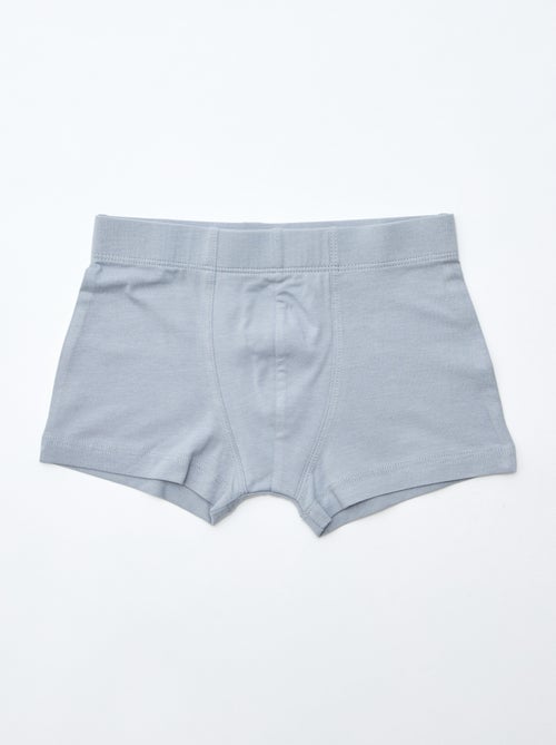 Lot de 7 boxers en coton - Kiabi