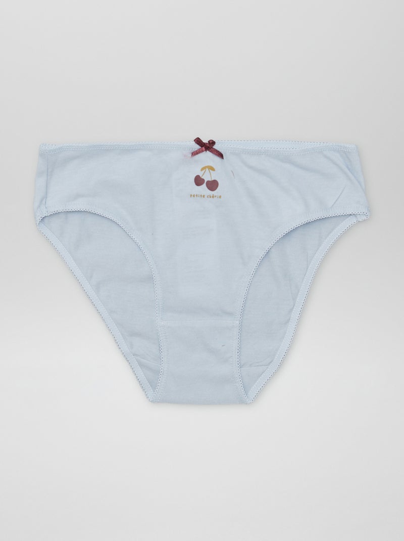 Lot de 7 culottes Blanc - Kiabi