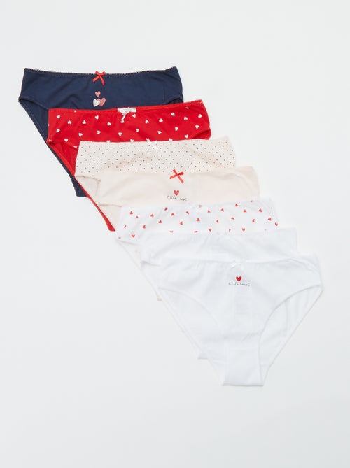 Lot de 7 culottes - Kiabi