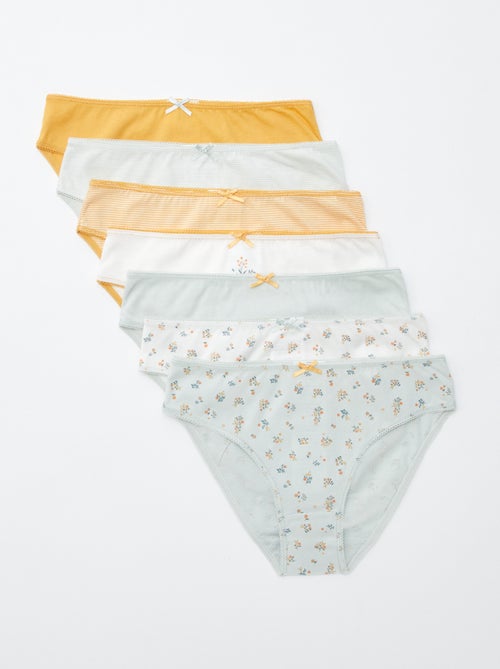 Lot de 7 culottes - Kiabi