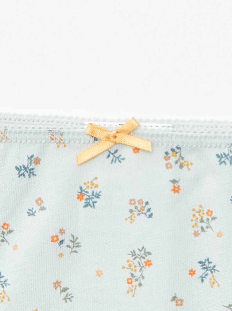 Lot de 7 culottes Jaune - Kiabi