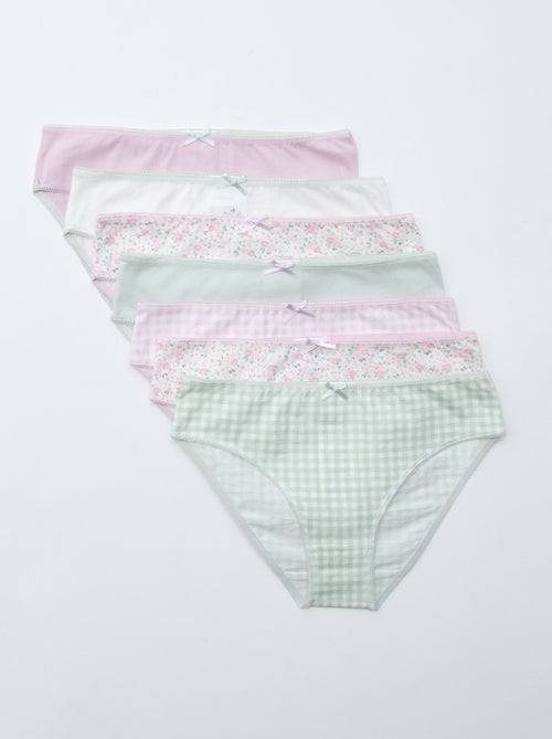 Lot de 7 culottes - Kiabi