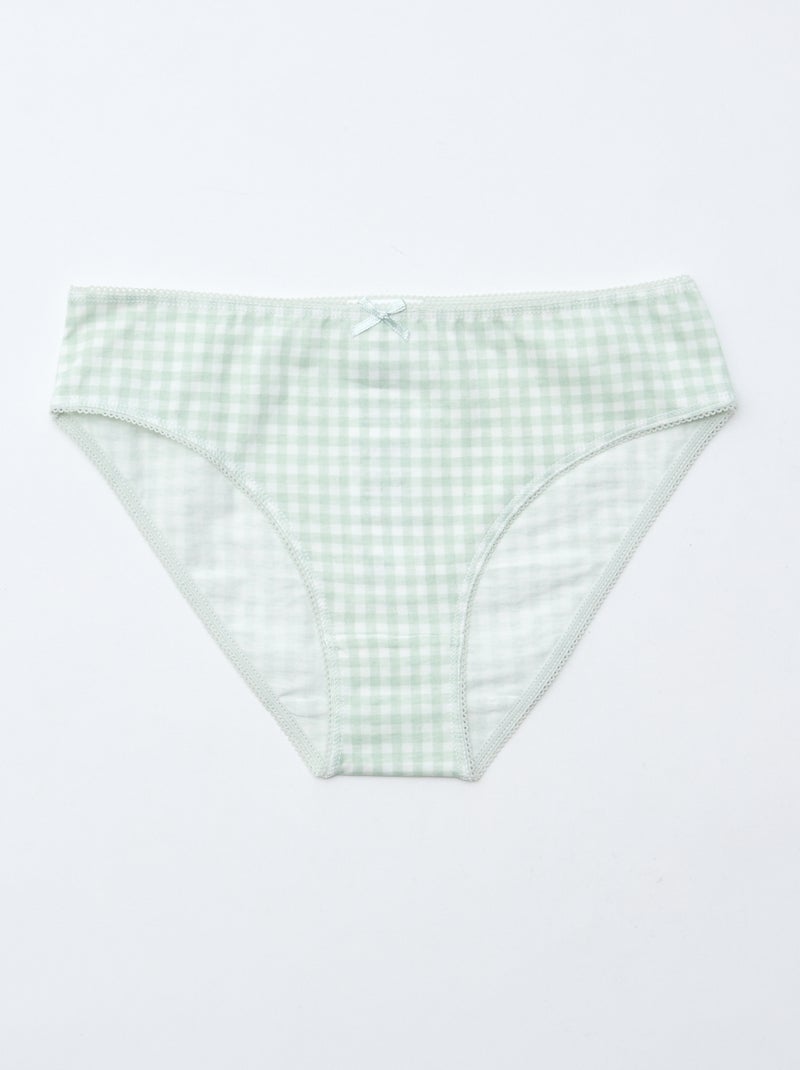 Lot de 7 culottes Rose - Kiabi