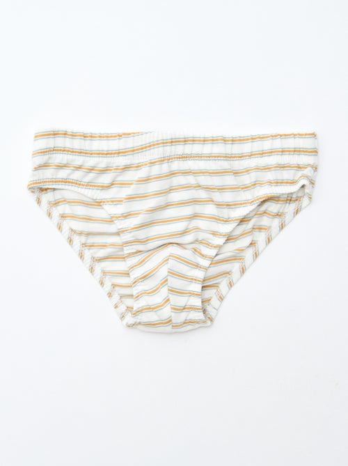 Lot de 7 slips à imprimés - Kiabi