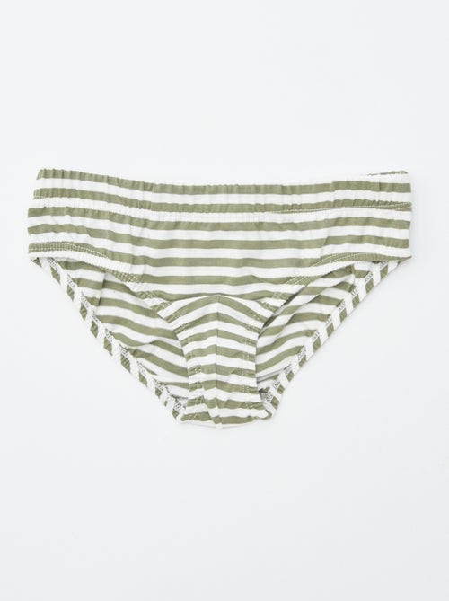 Lot de 7 slips à imprimés - Kiabi