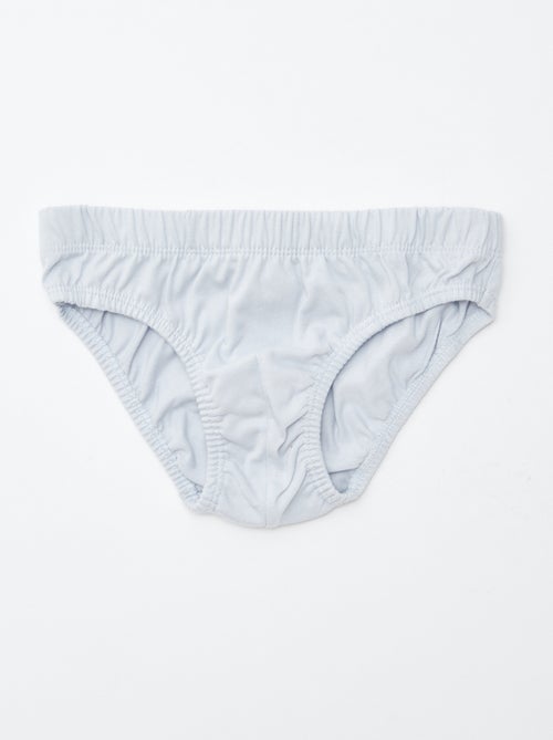 Lot de 7 slips à imprimés - Kiabi