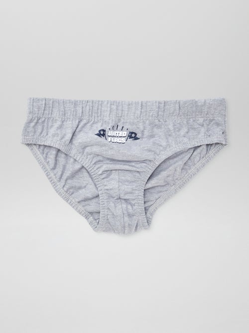 Lot de 7 slips à imprimés - Kiabi