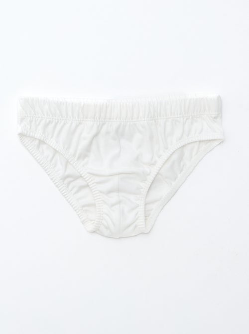 Lot de 7 slips à imprimés - Kiabi