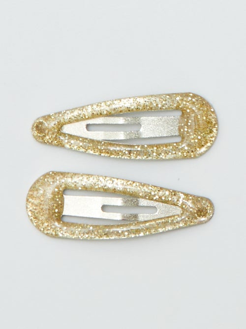 Lot de 8 mini pinces clic clac - Kiabi