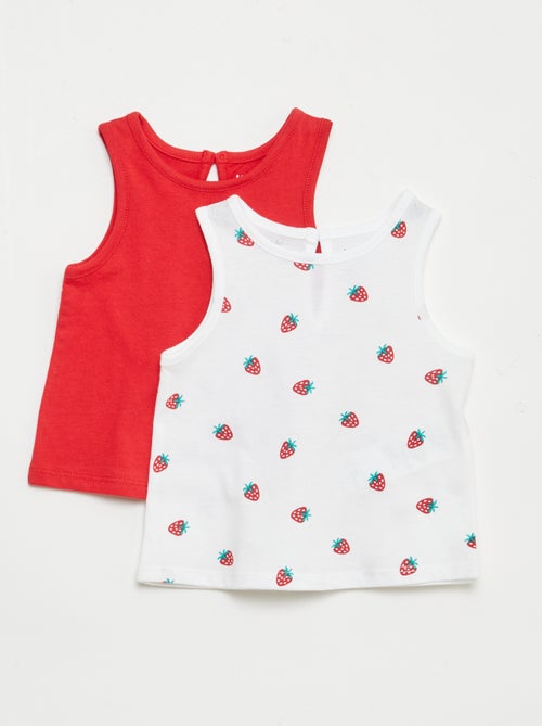 Lot de débardeurs - 2 pièces - Kiabi