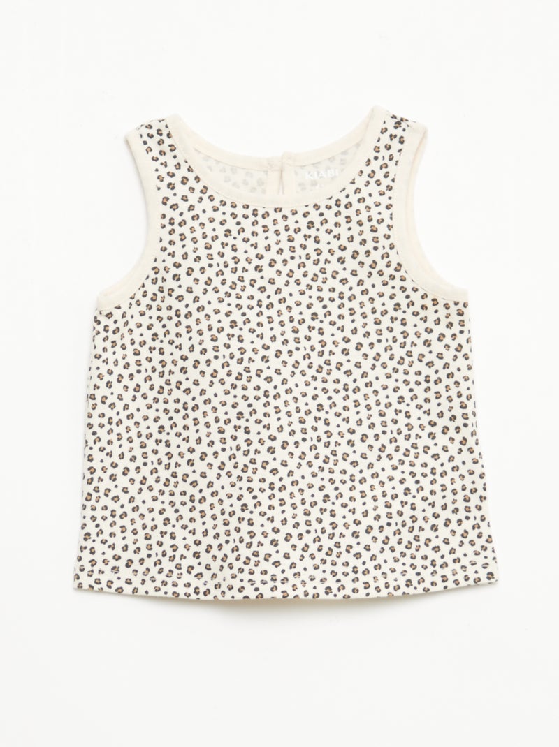 Lot de débardeurs - 2 pièces Blanc - Kiabi