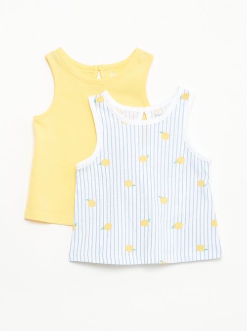 Lot de débardeurs - 2 pièces - Kiabi