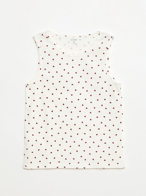 Lot de débardeurs à bretelles larges - Kiabi