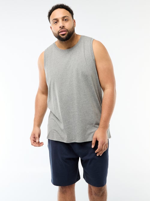 Lot de débardeurs en maille jersey - Kiabi