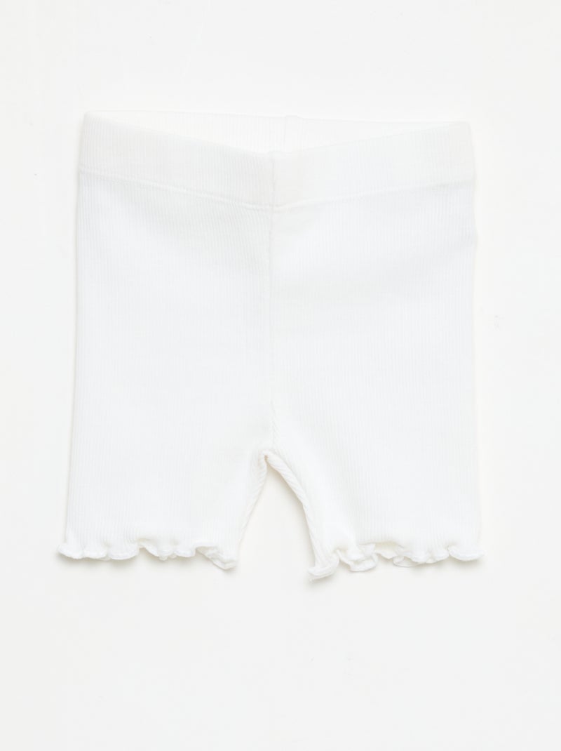 Lot de leggings côtelés - 2 pièces Noir - Kiabi