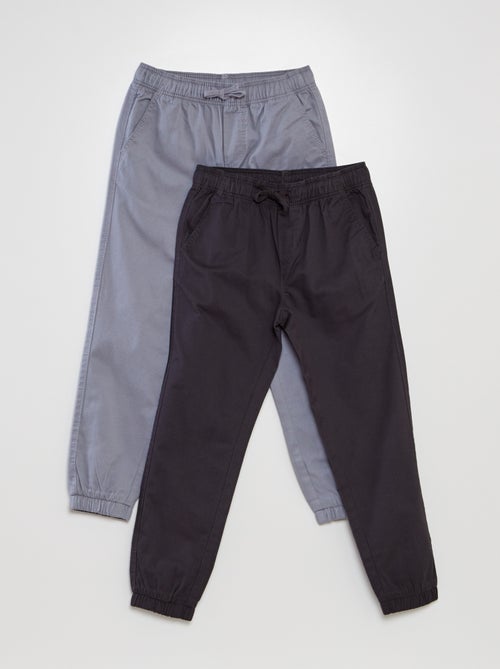 Lot de pantalons jogger - 2 pièces - Kiabi