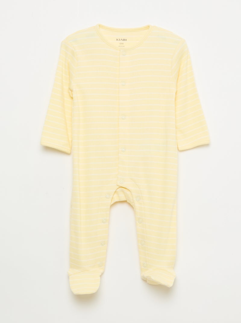 Lot de pyjamas dors biens avec pieds Blanc - Kiabi