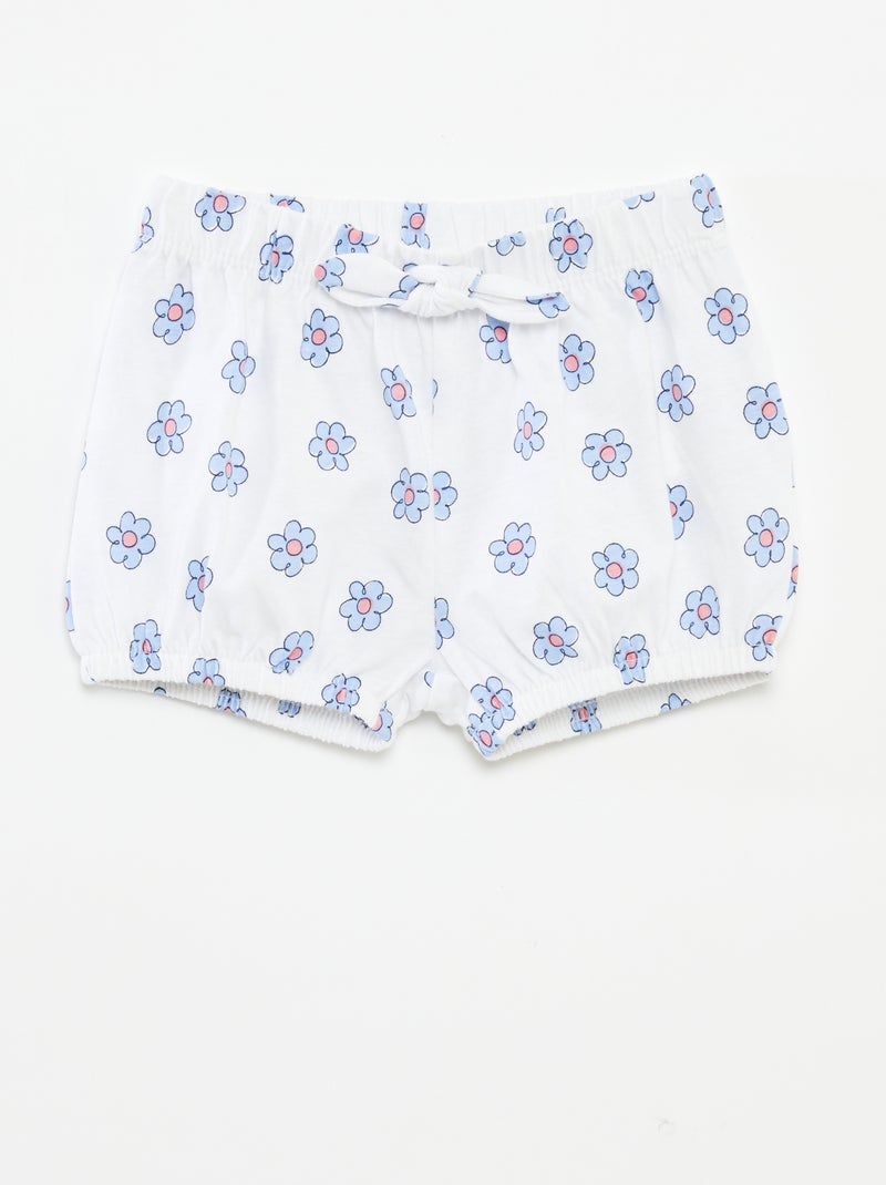 Lot de shorts avec nœuds - 2 pièces ROSE - Kiabi