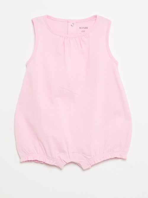 Lots de 2 barboteuses sans manches - Kiabi
