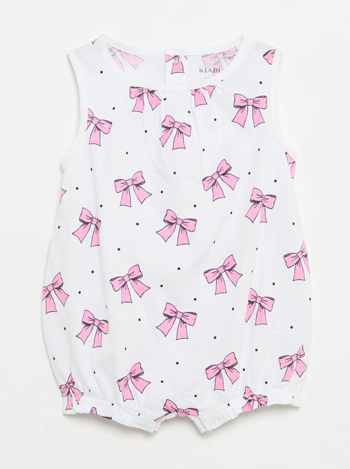 Lots de 2 barboteuses sans manches - Kiabi