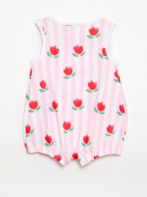 Lots de 2 barboteuses sans manches - Kiabi