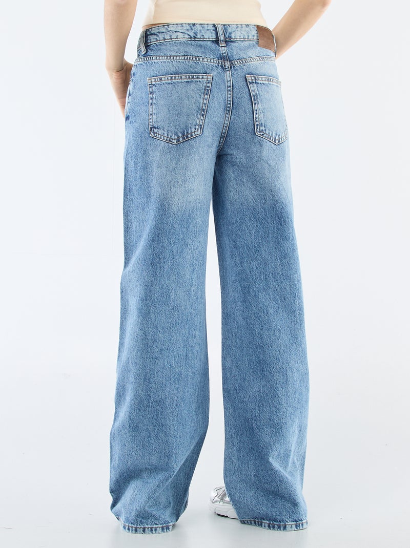 Low-Rise Jeans Blue - Kiabi