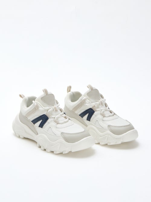 Low-Top Running Style Sneakers - Kiabi