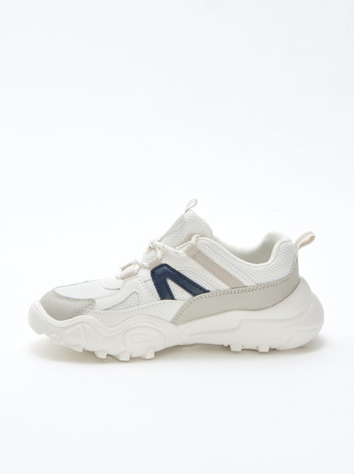 Low-Top Running Style Sneakers - Kiabi