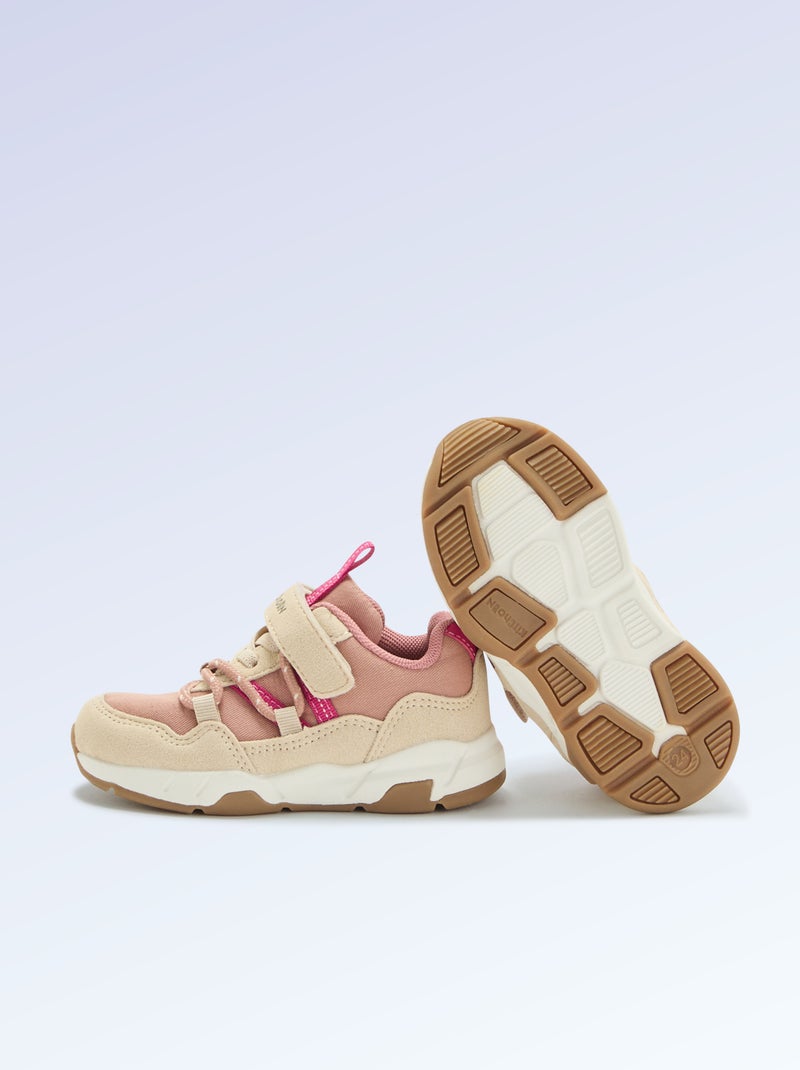 Low-Top Sneakers 'Kitchoun' Pink - Kiabi