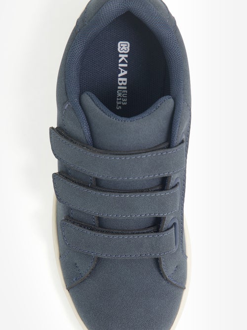 Low-top sneakers with hook-and-loop straps - Kiabi Low-top sneakers with hook-and-loop straps - Kiabi