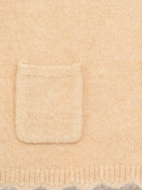 Maglia senza maniche con sciarpa rimovibile - Kiabi