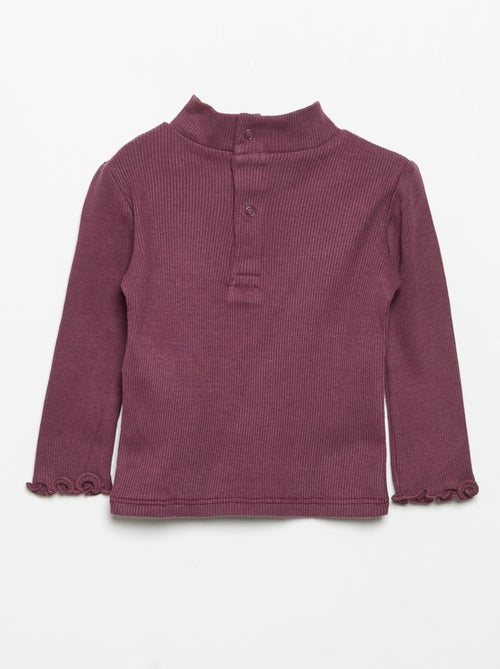 Maglia sottogiacca a costine - Kiabi