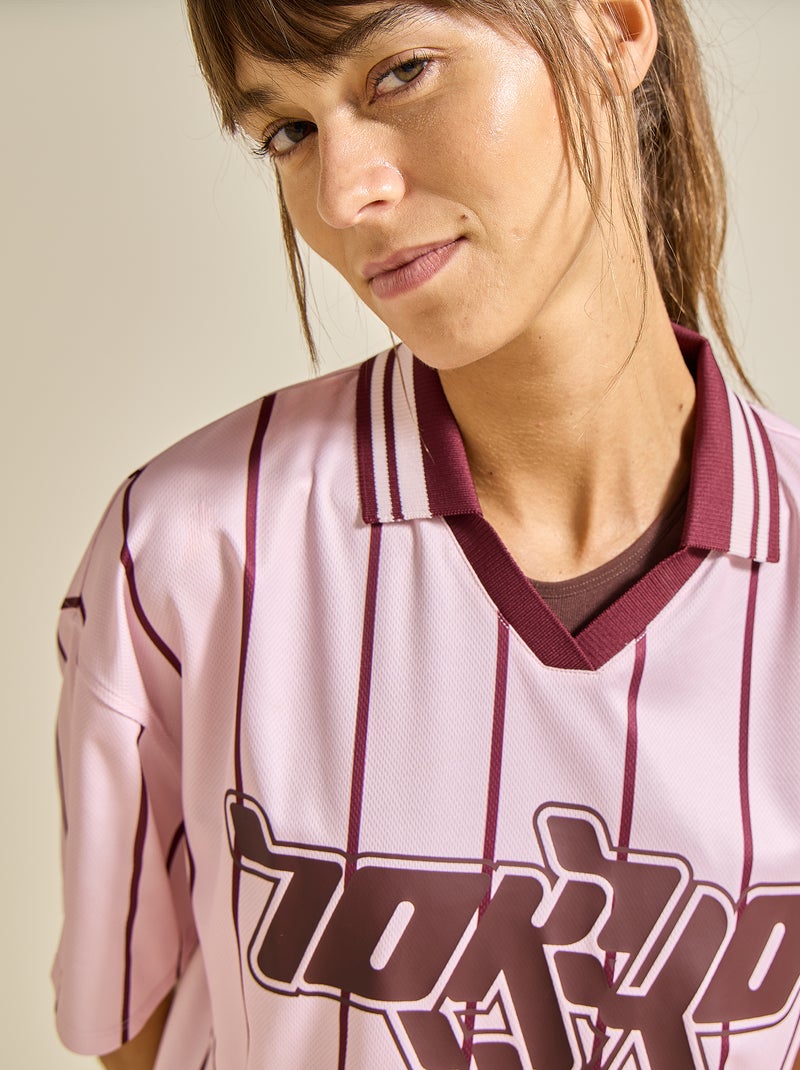 Maglietta da calcio oversize - (ekstract) Rosa - Kiabi